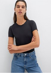 تصویر تیشرت زنانه مشکی ماوی | 162767-900 Mavi 