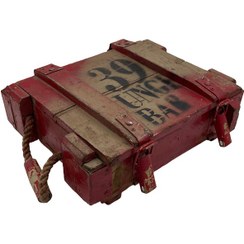 تصویر باکس کادویی چوبی مدل مهمات سایز متوسط 