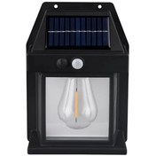 تصویر چراغ خورشیدی مدل BK-888 رنگ مهتابی 