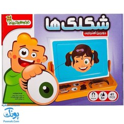 تصویر بازی آموزشی جورچین آهنربایی آوای باران مدل شکلک ها ۴۱ تکه 