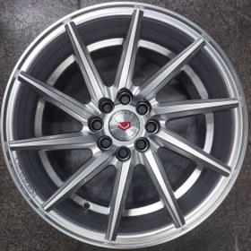 تصویر رینگ اسپرت سایز ۱۵×۷ (۱۰۸-۱۰۰×۸) نقره‌ای ووسن Sport wheel size 15"×7 (8x100-108) Silver Vossen