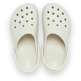 تصویر Crocband Clog T دمپایی کودک سفید کراکس Crocs 