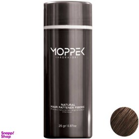 تصویر پودر پر پشت کننده موپک (Moppek) مدل Medium Brown مقدار 25 گرم 