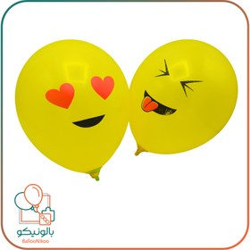 تصویر بادکنک ایموجی ۱۲ اینچ 