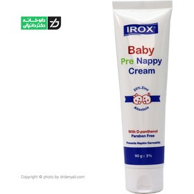 تصویر کرم پیش محافظ پای کودک 90گرم ایروکس Irox Baby Pre Nappy Cream 90g