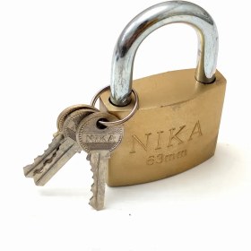 تصویر قفل آویز نیکا سایز ۶۳ میلی متر 