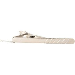 تصویر گیره کراوات مردانه نقره ای بالون Balloon 