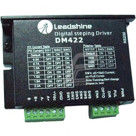 تصویر استپ درایو مخصوص موتور 4 تا 26 کیلوگرم مدل DM422 دو فاز 2.2 آمپر StepperDrive Leadshine DM422