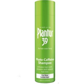 تصویر شامپو موهای معمولی و نازک بانوان پلانتور PLANTUR PHYTO-CAFFEINE FOR FINE,BRITTLE HAIR SHAMPOO