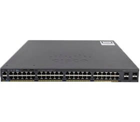 تصویر سوئیچ سیسکو مدل WS-C2960X-48FPS-L استوک Cisco WS-C2960X-48FPS-L 48Port Switch Stock