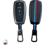 تصویر کاور ریموت فلزی تیگو 8 پرو، تیگو 8 پرو مکس، آریزو 6 جی تی، آریزو 8، فونیکس FX کد کالا 349 کاور و قاب ریموت خودرو