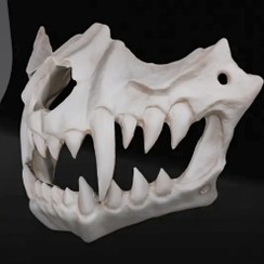 تصویر ماسک جمجمه حیوان 