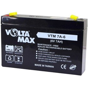 تصویر باتری 12 ولت UPS برند Voltamax ولتامکس ا Voltamax UPS Battery 12V Voltamax UPS Battery 12V