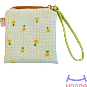 تصویر کیف دستی طرح خرس و گل 