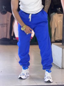 تصویر شلوار جاگر کد 10059 - ابی / L 