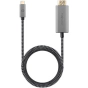 تصویر کابل USB-C به HDMI انرژیا مدل FibraTough طول 2 متر Energea FibraTough USB-C To HDMI Cable 2M 
