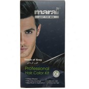 تصویر کیت رنگ موی مردانه مارال مدل Touch of Gray حجم 100 میلی لیتر ا Maral Touch of Gray Hair Color Kit For Men Maral Touch of Gray Hair Color Kit For Men