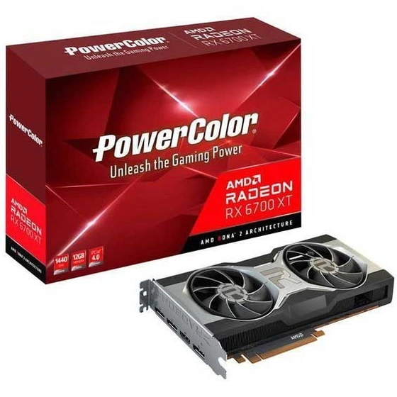 خرید و قیمت کارت گرافیک PowerColor AMD Radeon RX 6700 XT ا