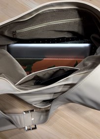 تصویر کیف چرم مصنوعی خورجین 