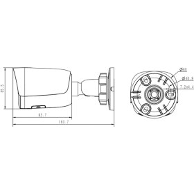 تصویر دوربین مدار بسته TC-C38WSSpec:I5/E/Y/M/4mm/V4.0 تیاندی 8 مگاپیکسل 