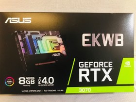 تصویر کارت گرافیک خاص ASUS RTX3070 8G EKWB (استوک) 