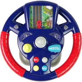 تصویر اسباب بازی فرمان little oriver حرفه ای Steering wheel toy little oriver