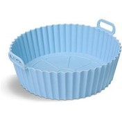 تصویر ظرف سیلیکونی سرخ کن و هواپز مدل L15 قطر ۱۵ 