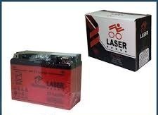 تصویر باتری ۷ آمپر موتورسیکلت استارتی برند لیزر 