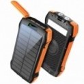 تصویر پاوربانک خورشیدی یی شاین با ظرفیت 33600 میلی آمپری فست شارژ Eshine 33600mAh - شارژر وایرلس10 وات - همراه با پنل خورشیدی کد F33W 