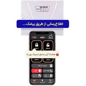 تصویر دزدگیر اماکن کلاسیک مدل X5 DUPLEX X5 DUPLEX