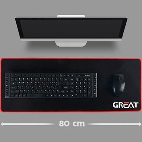 تصویر پد موس گیمینگ 30*80 Great Great 80*30cm Gaming Mouse Pad