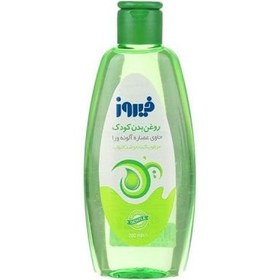 تصویر روغن بدن کودک حاوی عصاره آلوئه ورا 200میل فیروز Firooz Aloe Vera Baby Body Oil