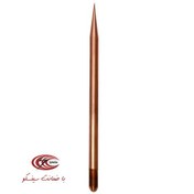 تصویر میله برقگیر فرانکلینی (صاعقه گیر ساده) روکش مس 16 