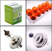 تصویر لامپ چراغ جلو سه خار ۶۰/۵۵ (H4) استارلایت 