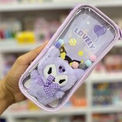 تصویر جامدادی کرومی جادار با عروسک پولیشی کد 2433 