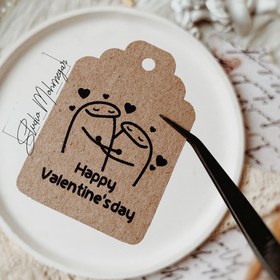 تصویر تگ ولنتاین کد 74 ( بسته 30 عددی ) 