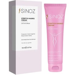 تصویر کرم ترمیم کننده ترک پوست استرچ سینوز مدل Sinoz Stretch Marks Cream Sinoz Stretch Marks Cream 150ml