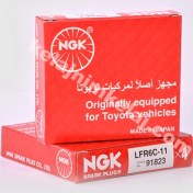 تصویر شمع سوزنی ایریدیوم لیزری پایه کوتاه NGK ژاپن 93684 IFR6T-11 ا IFR6T-11 