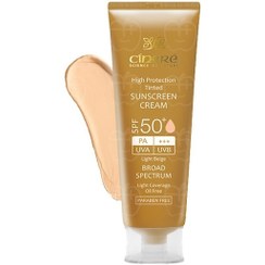 تصویر کرم ضد آفتاب سینره فاقد چربی مناسب انواع پوست با +SPF50 حجم 50 میل 