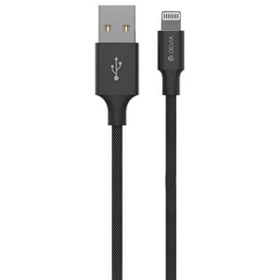 تصویر کابل شارژ و انتقال داده لایتنینگ دویا Devia EC045 Lightning Cable 1m 