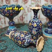 تصویر گلدان میناکاری کد 1026 