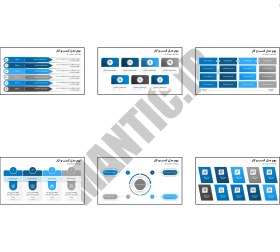 تصویر دانلود قالب پاورپوینت مدل کسب و کار: ابزار حرفه‌ای برای ارائه‌های موفق 