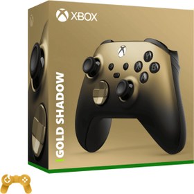 تصویر دسته بازی بی سیم Microsoft XBOX Series X/S Gold Shadow Special Edition Microsoft XBOX Series X/S Gold Shadow Special Edition Wireless Game Pad