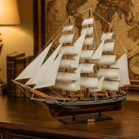 تصویر ماکت چوبی کشتی CUTTY SARK 