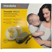 تصویر شیر دوش برقی دوقلو medela هندزفری مدل Freestyle 