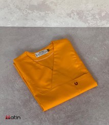 تصویر اسکراب تک پرتقالی ترگال خرید اسکراب (لباس پزشکی) پرتغالی یونیسکس شیک متین