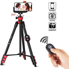 تصویر کیت سه پایه موبایل زومی مدل ZOMEI T60 Tripod KIT 