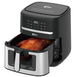 تصویر سرخ کن بدون روغن سوپر کاسا مدل دو المنته CASA-8591 Air fryer super casa 9.5litr casa-8591