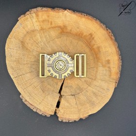 تصویر سگک خرچنگی فلزی 