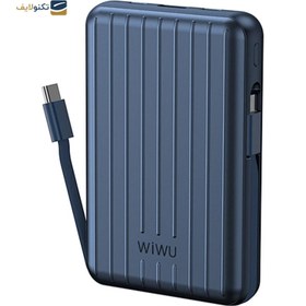 تصویر پاور بانک ویوو مدل PP02 با ظرفیت 5000mAh WIWU Power Bank PP02 5000mAh